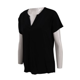 T901 Customized V-neck T-shirt Black T-shirt T-shirt supplier T901 Customized V-neck T-shirt Black T-shirt T-shirt supplier